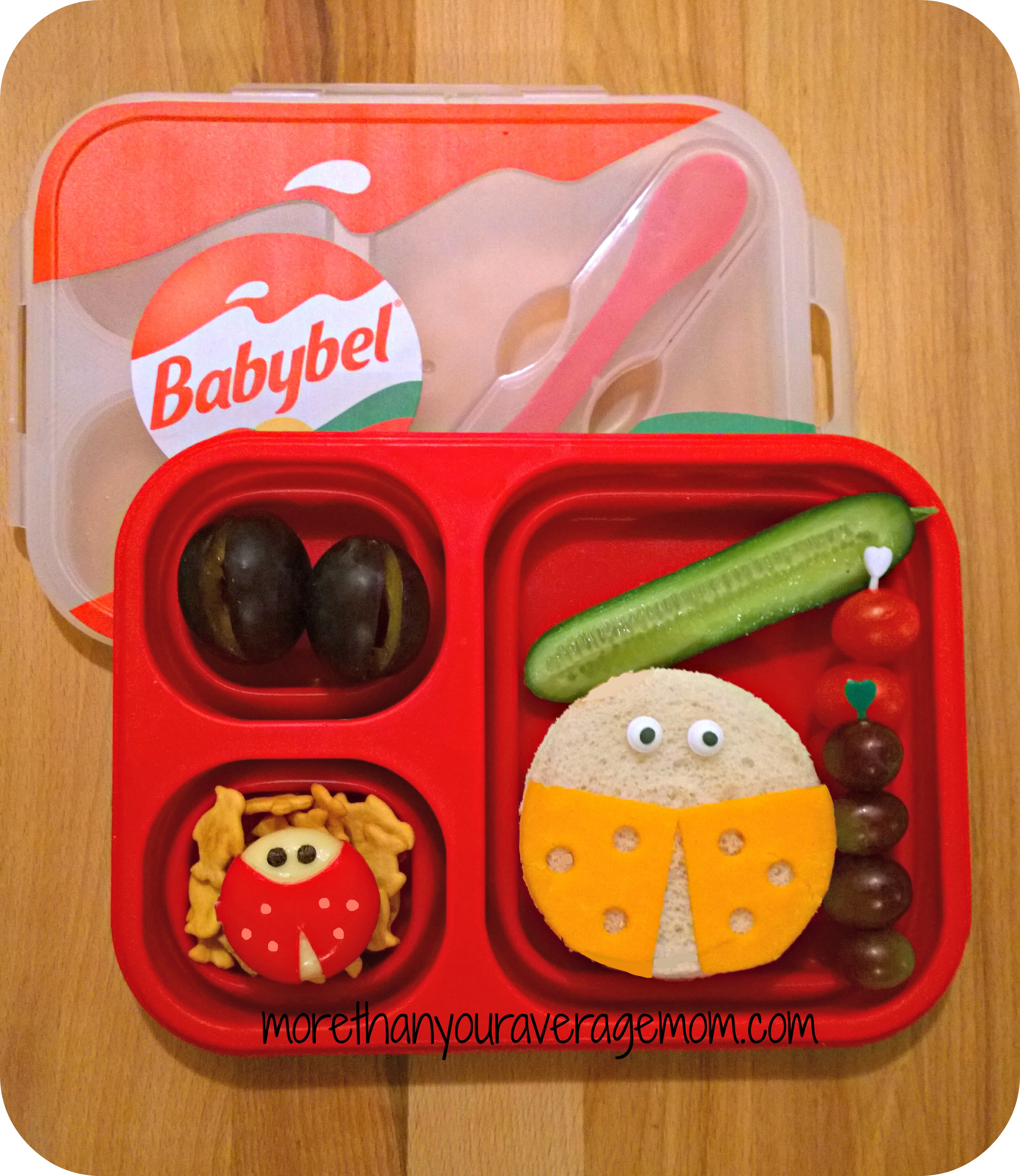 Little Ladybug Bento Lunch More Than Your Average Mom
