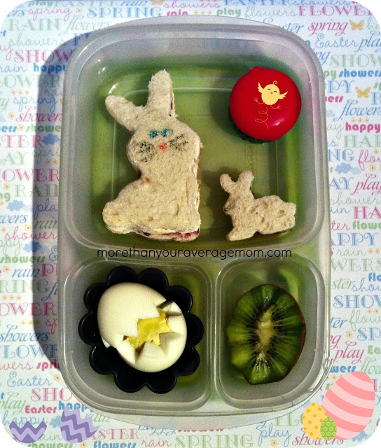 Hoppy Easter Bento Lunch - More Than Your Average Mom